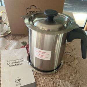 Princess House Silver Cooking Oil Dispenser